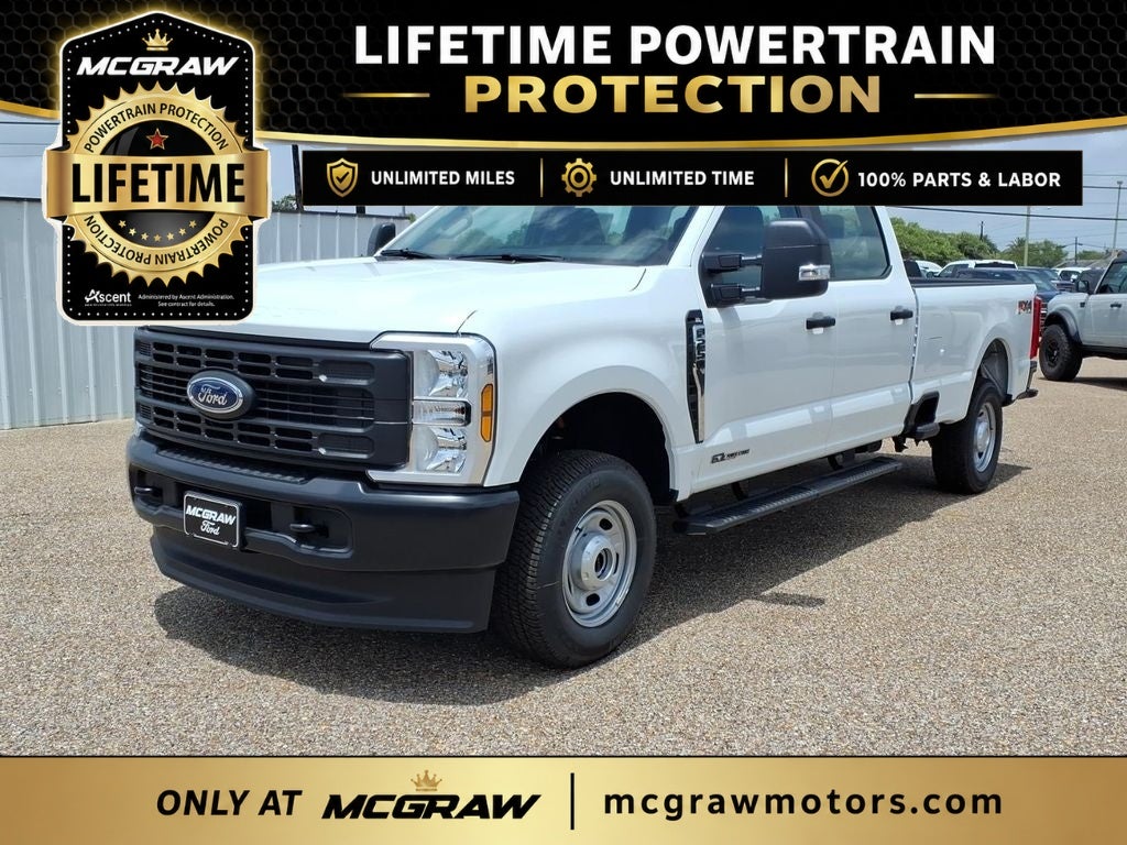 2026 Ford Super Duty F-250 XL in Oxford White — front three-quarter view