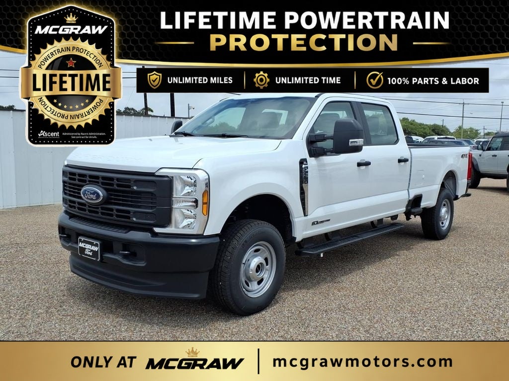 2026 Ford Super Duty F-250 XL in Oxford White — front three-quarter view
