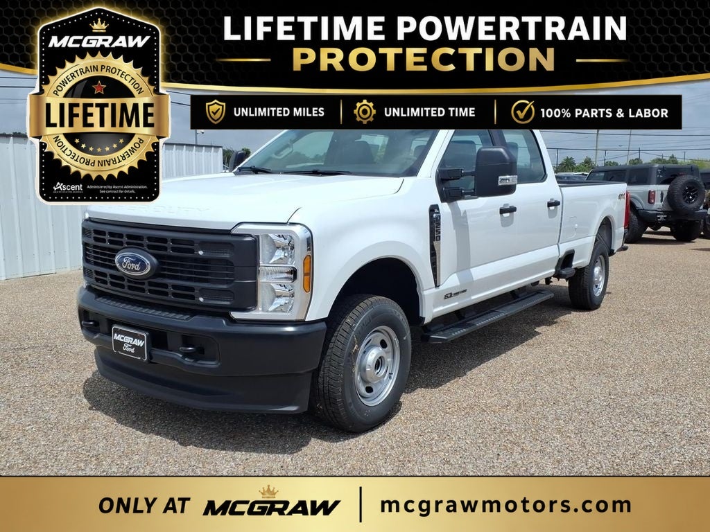 2026 Ford Super Duty F-250 XL in Oxford White — front three-quarter view
