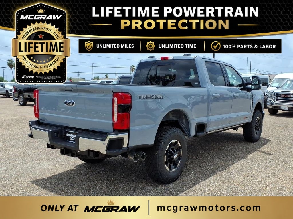 2026 Ford Super Duty — rear three-quarter view