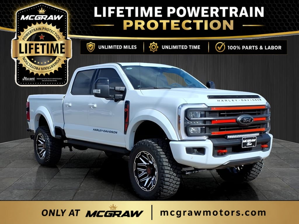 2026 Ford Super Duty — rear three-quarter view