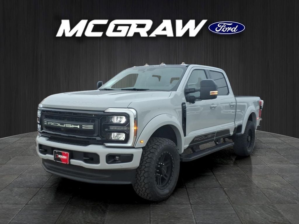 2026 Ford Super Duty F-250 Lariat in Avalanche — front three-quarter view