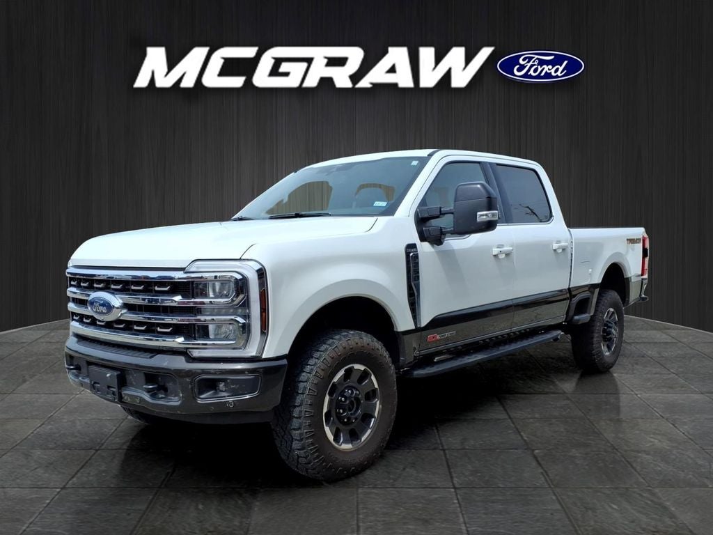 2024 Ford F-250SD King Ranch in Bronze Metallic — front three-quarter view