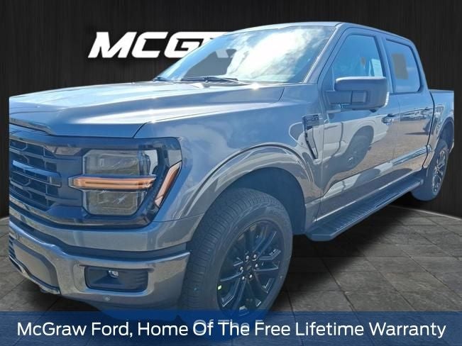 2026 Ford F-150 XLT in Carbonized Gray Metallic — front three-quarter view