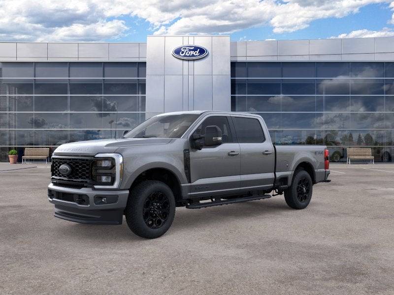 2026 Ford Super Duty F-250 XLT in Carbonized Gray Metallic — front three-quarter view