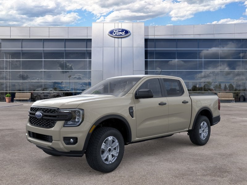 2026 Ford Ranger XL in Desert Sand — front three-quarter view