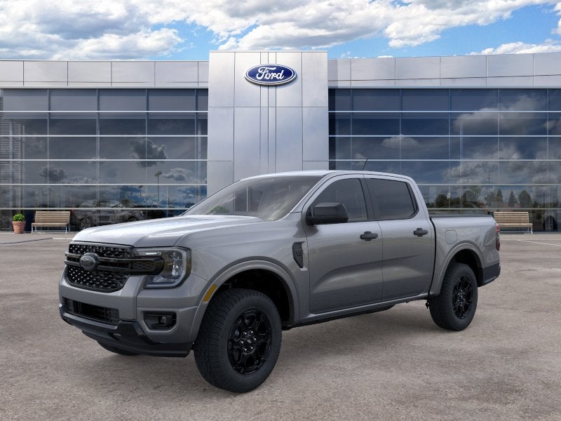 2026 Ford Ranger XLT in Carbonized Gray Metallic — front three-quarter view